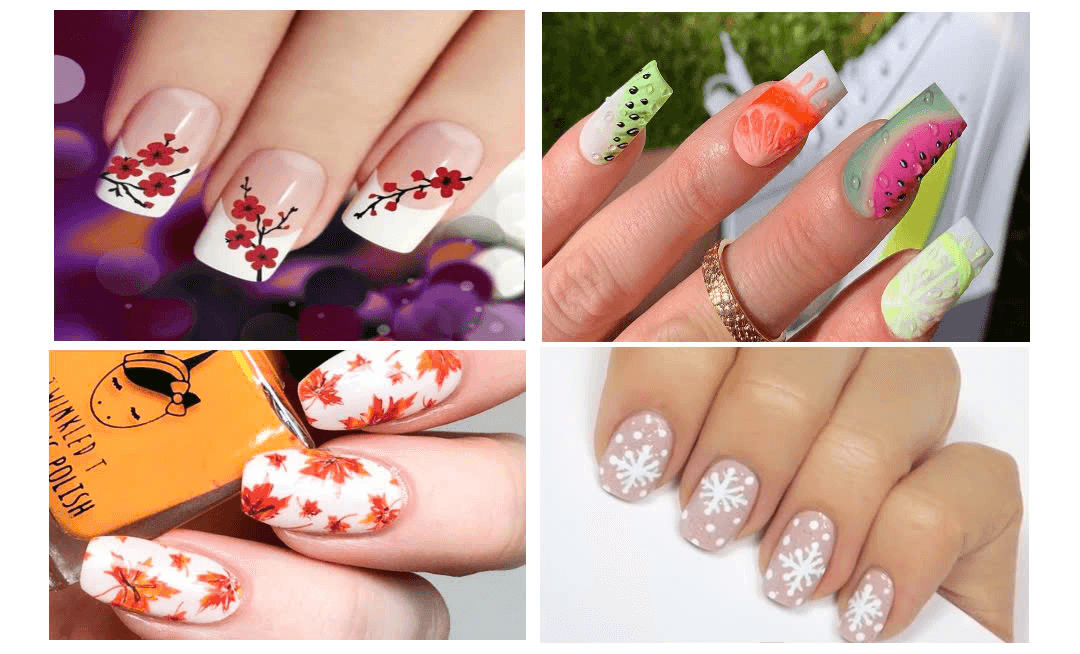 Top 22 Seasonal and Weather-Inspired Nail Art Ideas