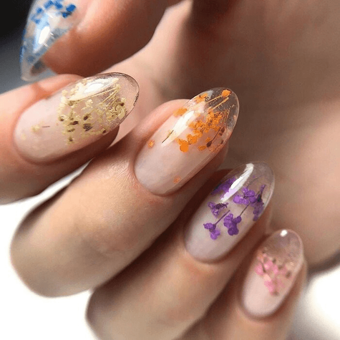 Top 54 mẫu nail vẽ hoa đơn giản