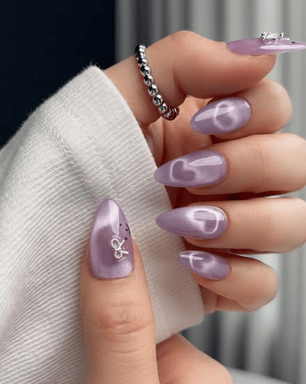 Purple Nail Style — variation 5