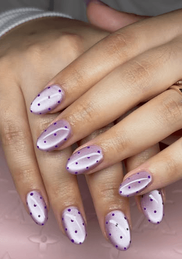 Purple Nail Style — variation 7
