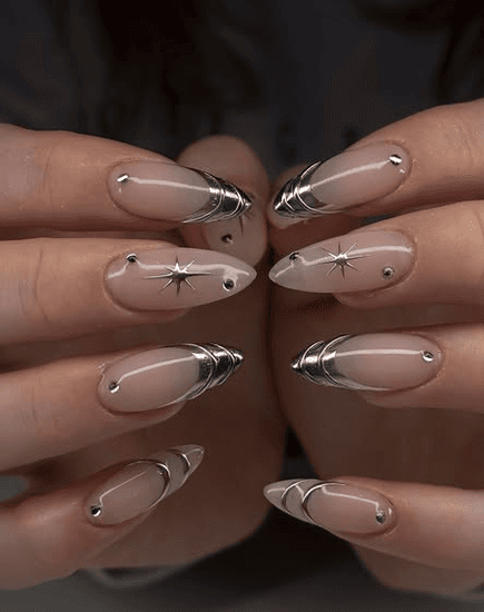 Silver Nail Style — variation 2