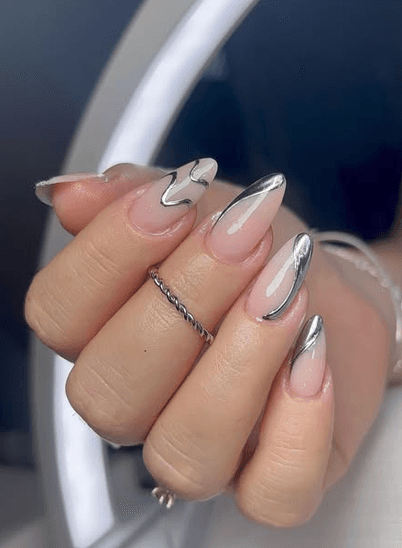 Silver Nail Style — variation 9