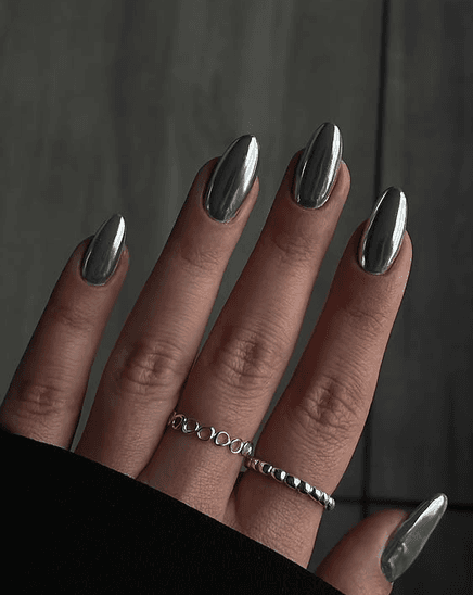 Chrome Nail Style — variation 2