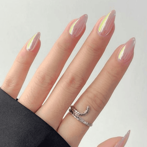 Chrome Nail Style — variation 3