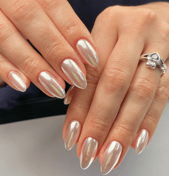 Chrome Nail Style — variation 4