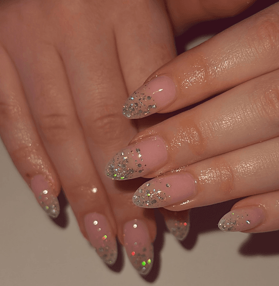 Glitter Nail Style — variation 2