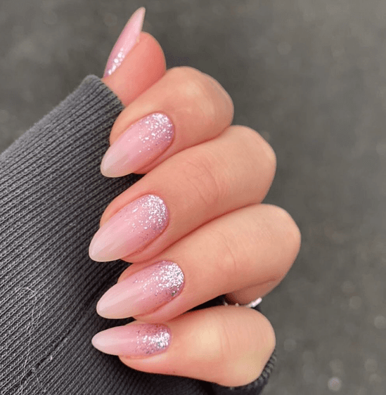Glitter Nail Style — variation 4