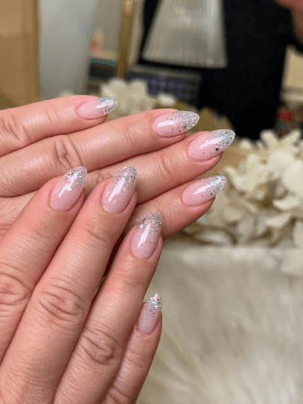 Glitter Nail Style — variation 5