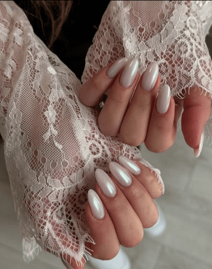 Pearl Nail Style — Effect