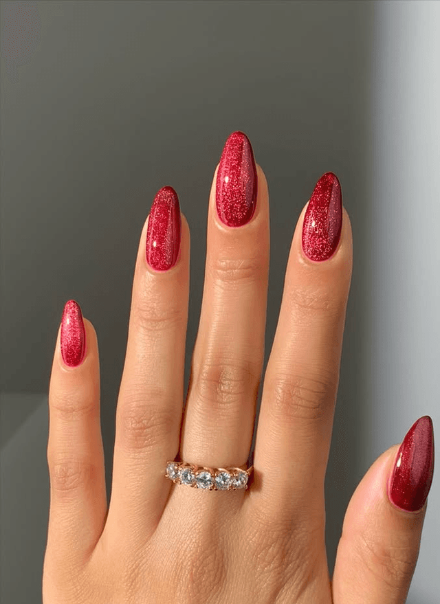 Velvet Nail Style — variation 1