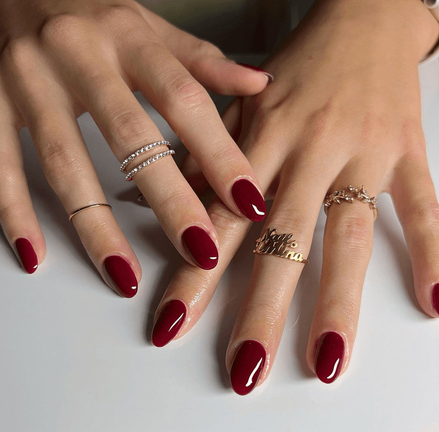 Round Nail Shape — variation 8