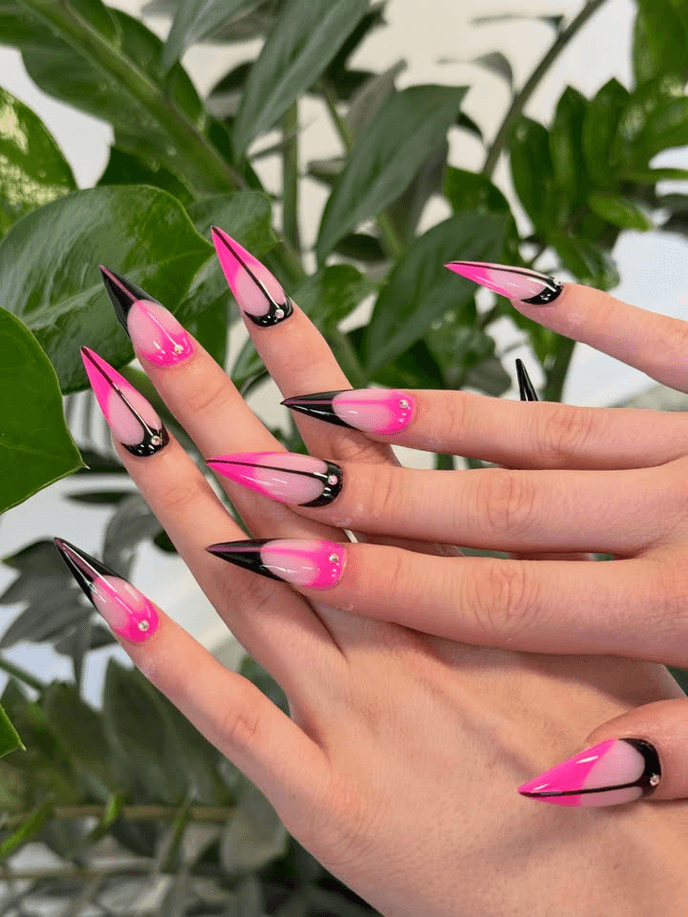 Stiletto Nail Shape — variation 5