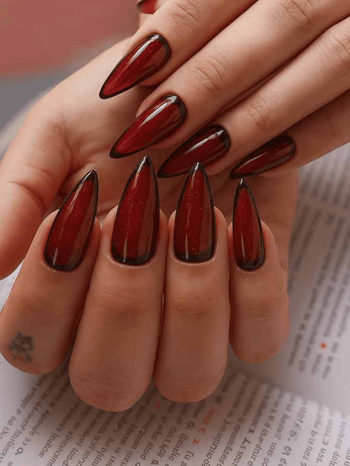 Stiletto Nail Shape — variation 8