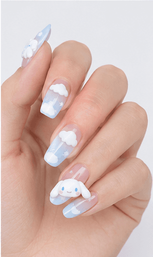 Kawaii nail style is all about maximum cuteness and playful charm. Bursting with pastel colors, adorable motifs like hearts, stars, bows, animals, and sweet characters, this style brings joy and youthful energy to your fingertips. Inspired by Japanese pop culture, kawaii nails are perfect for expressing a fun, optimistic personality and adding a touch of whimsy to your everyday look.
