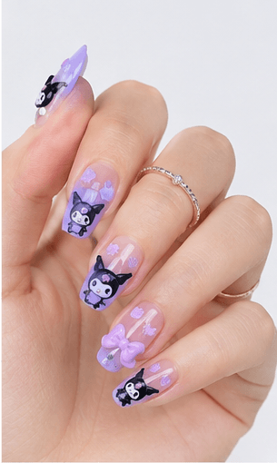 Kawaii nail style is all about maximum cuteness and playful charm. Bursting with pastel colors, adorable motifs like hearts, stars, bows, animals, and sweet characters, this style brings joy and youthful energy to your fingertips. Inspired by Japanese pop culture, kawaii nails are perfect for expressing a fun, optimistic personality and adding a touch of whimsy to your everyday look.