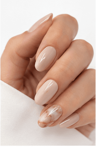 Office nail style focuses on professional elegance and practicality. It features clean, polished looks with neutral tones, subtle sheen, and minimalist designs that maintain a sophisticated appearance in the workplace. This style balances professionalism with personal style, ensuring your nails look neat, appropriate, and refined throughout long workdays.