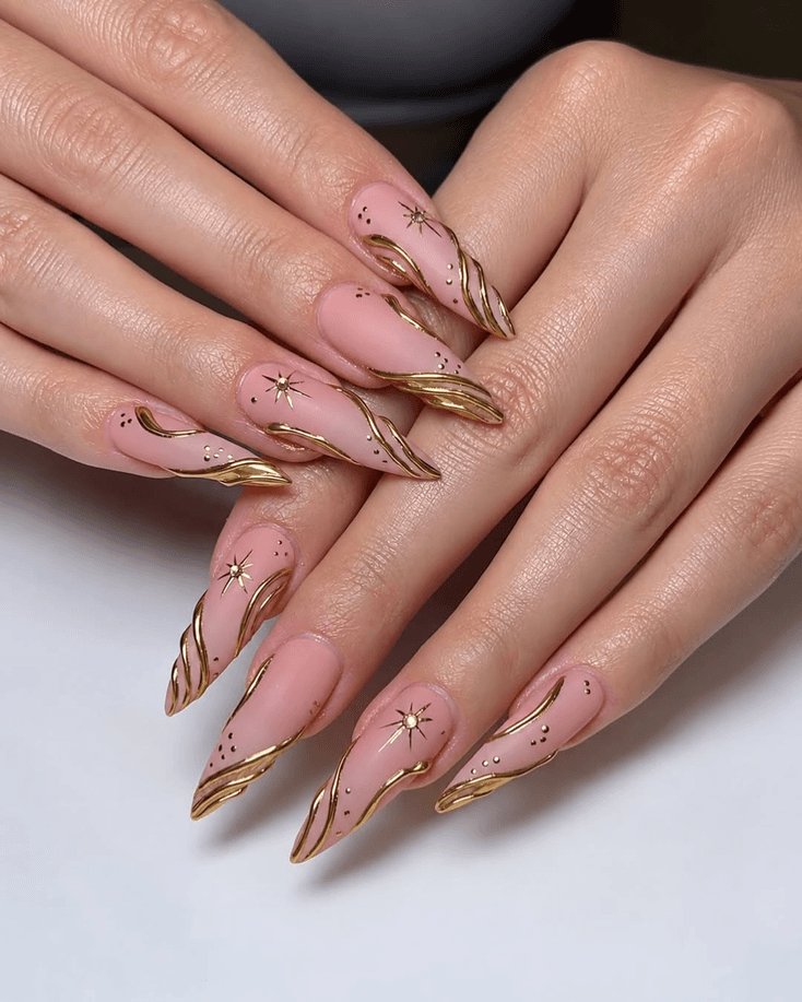 3D Nail Style — variation 2