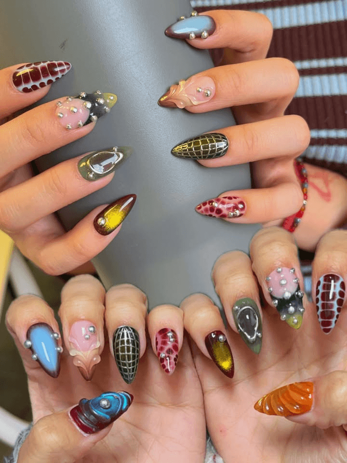 3D Nail Style — variation 7