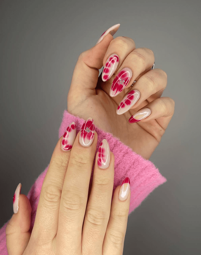 Blooming Nail Style — Technique