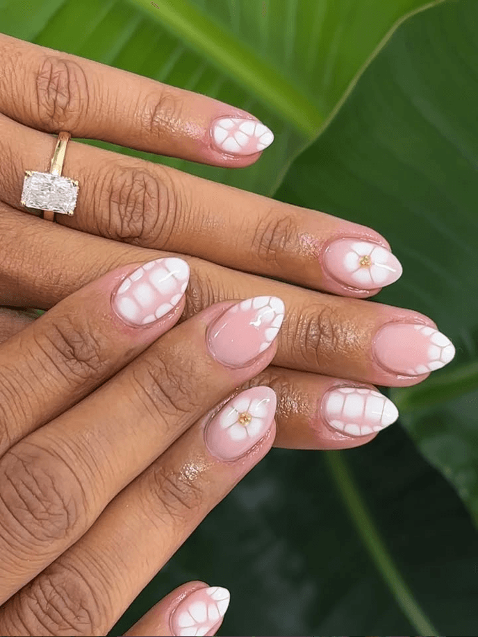 Blooming Nail Style — variation 2
