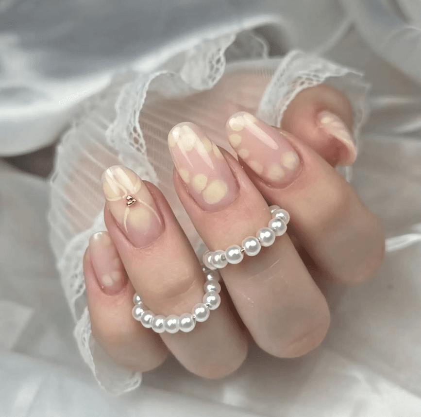 Blooming Nail Style — variation 3