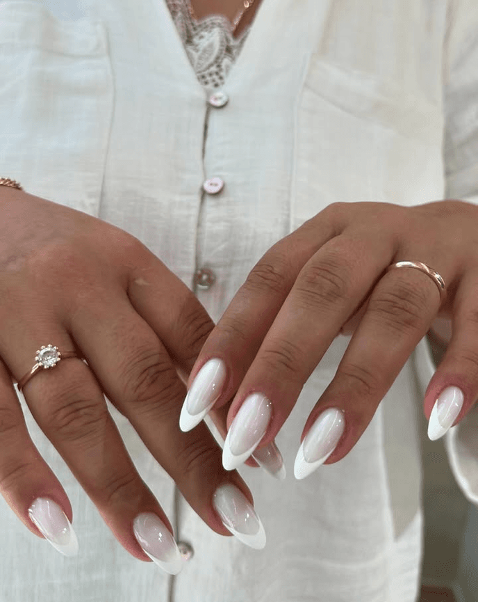French Manicure — variation 3