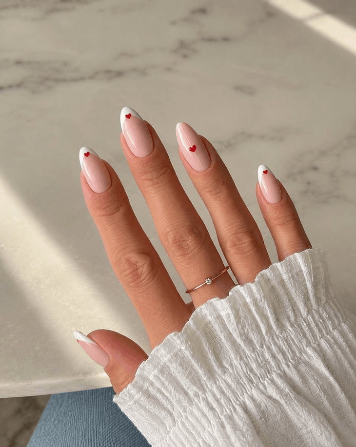 French Manicure — variation 4