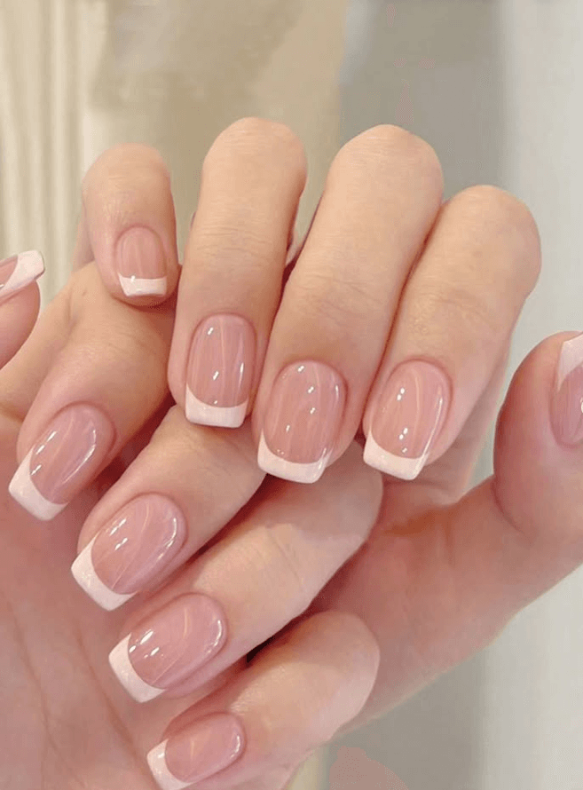 French Manicure — variation 5