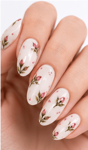 Hand-painted nails are created directly by the nail artist using fine brushes, gel paints, and careful layering. This style is the most personal and expressive form of nail art because it can include flowers, portraits, abstract lines, seasonal themes, miniature landscapes, lace, fruit, animals, or custom illustrations. Compared with stickers or stamping, hand painting gives more freedom in scale, color, composition, and mood. It is ideal for premium salon services, editorial collections, special events, and clients who want a design made specifically for them. The final result often feels artistic, meaningful, and highly collectible in photo galleries.