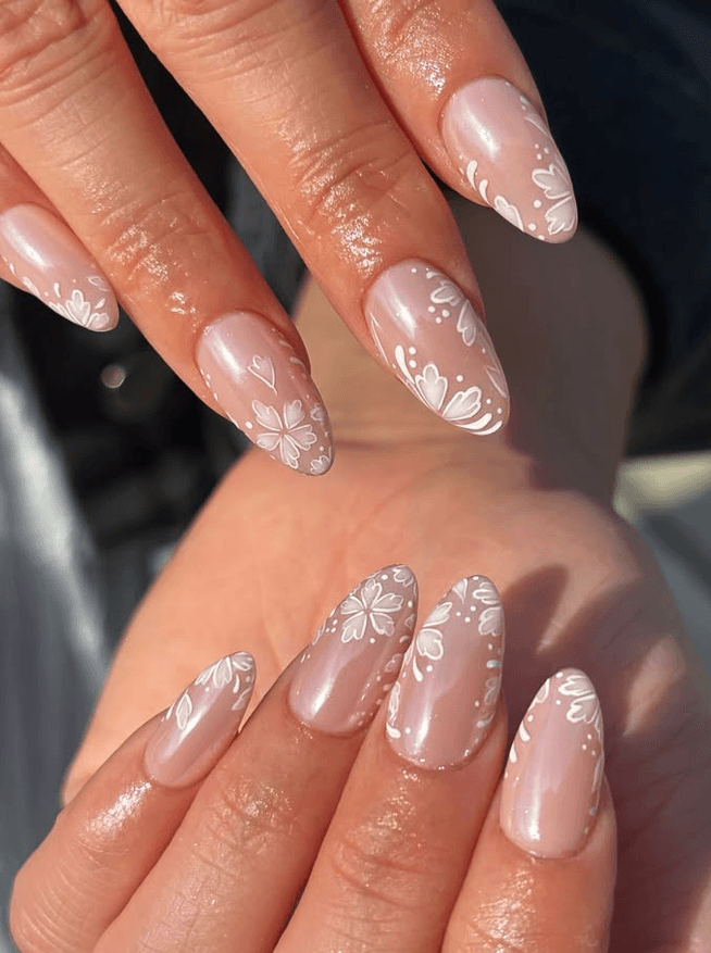 Hand-Painted Nail Style — variation 2
