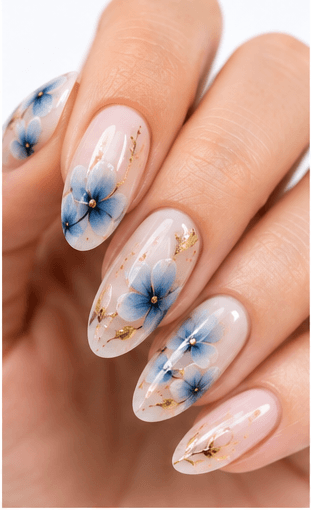 Hand-painted nails are created directly by the nail artist using fine brushes, gel paints, and careful layering. This style is the most personal and expressive form of nail art because it can include flowers, portraits, abstract lines, seasonal themes, miniature landscapes, lace, fruit, animals, or custom illustrations. Compared with stickers or stamping, hand painting gives more freedom in scale, color, composition, and mood. It is ideal for premium salon services, editorial collections, special events, and clients who want a design made specifically for them. The final result often feels artistic, meaningful, and highly collectible in photo galleries.