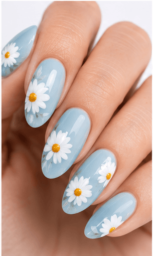 Hand-painted nails are created directly by the nail artist using fine brushes, gel paints, and careful layering. This style is the most personal and expressive form of nail art because it can include flowers, portraits, abstract lines, seasonal themes, miniature landscapes, lace, fruit, animals, or custom illustrations. Compared with stickers or stamping, hand painting gives more freedom in scale, color, composition, and mood. It is ideal for premium salon services, editorial collections, special events, and clients who want a design made specifically for them. The final result often feels artistic, meaningful, and highly collectible in photo galleries.