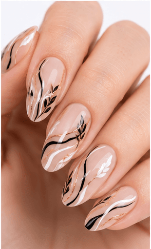 Hand-painted nails are created directly by the nail artist using fine brushes, gel paints, and careful layering. This style is the most personal and expressive form of nail art because it can include flowers, portraits, abstract lines, seasonal themes, miniature landscapes, lace, fruit, animals, or custom illustrations. Compared with stickers or stamping, hand painting gives more freedom in scale, color, composition, and mood. It is ideal for premium salon services, editorial collections, special events, and clients who want a design made specifically for them. The final result often feels artistic, meaningful, and highly collectible in photo galleries.