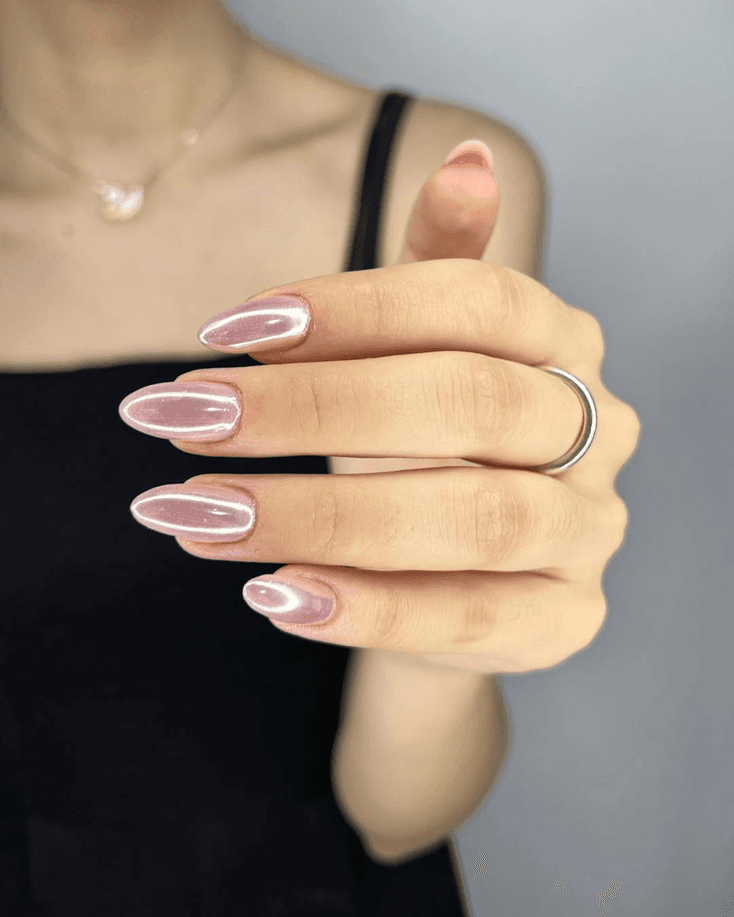 Mirror Nail Style — Technique