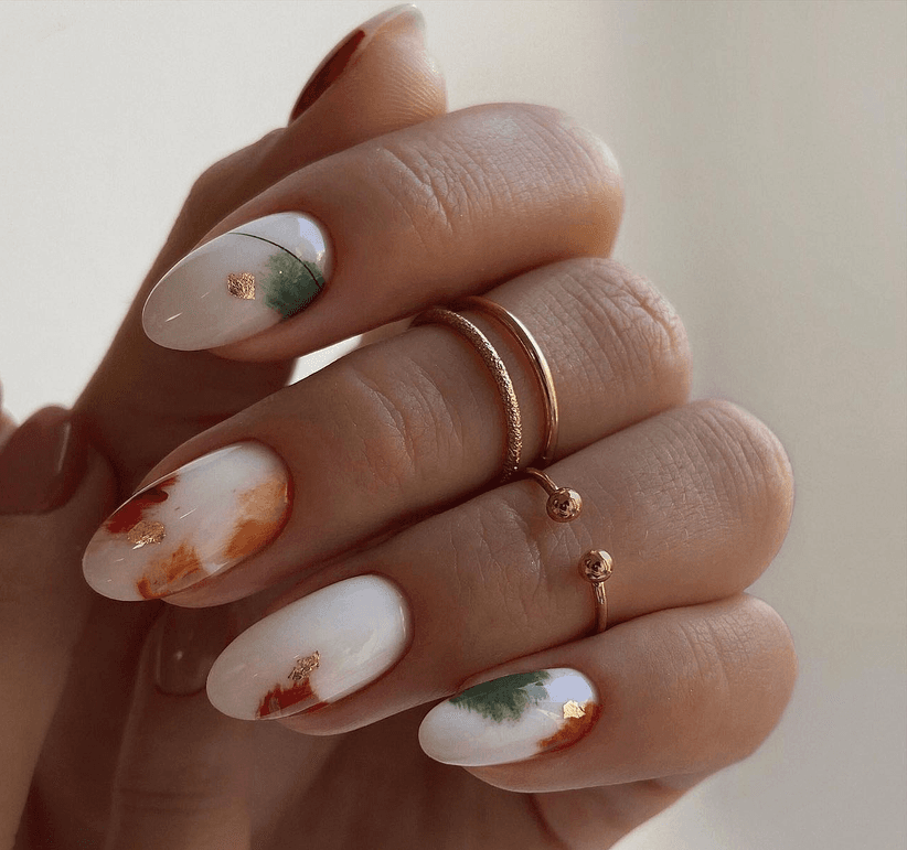 Watercolor Nail Style — variation 2