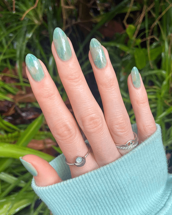 Watercolor Nail Style — variation 4