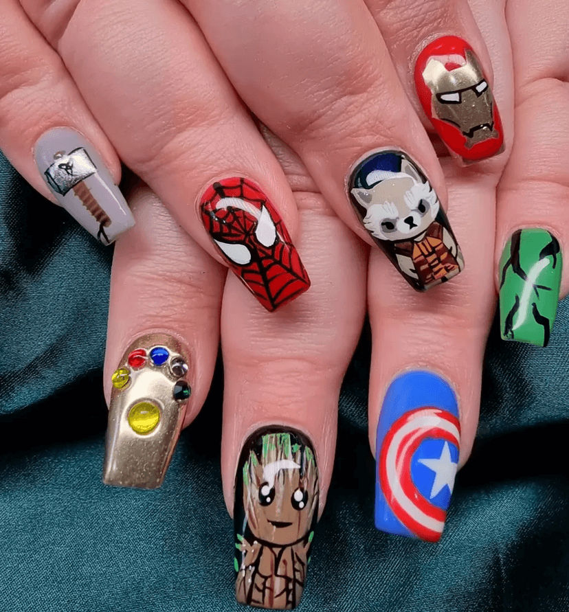 Character Nail Theme — variation 5