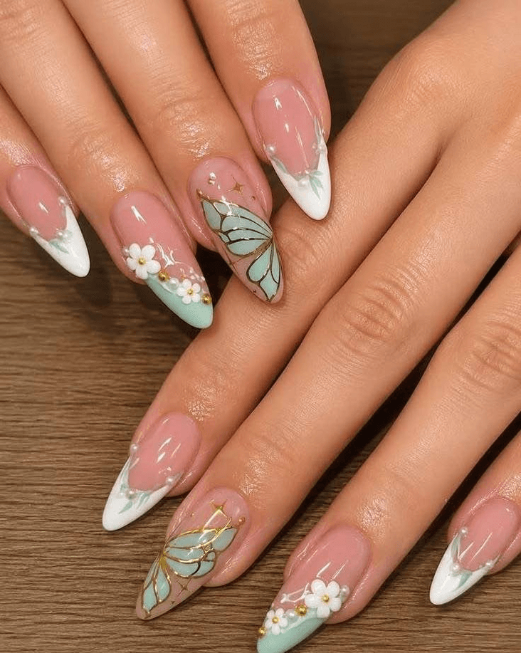Flower Nail Theme — variation 4