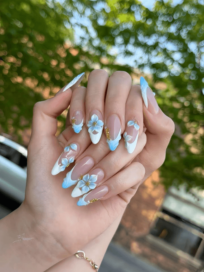 Flower Nail Theme — variation 8