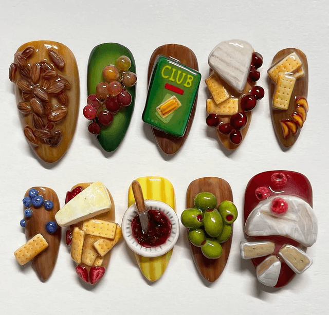 Food Nail Theme — variation 1
