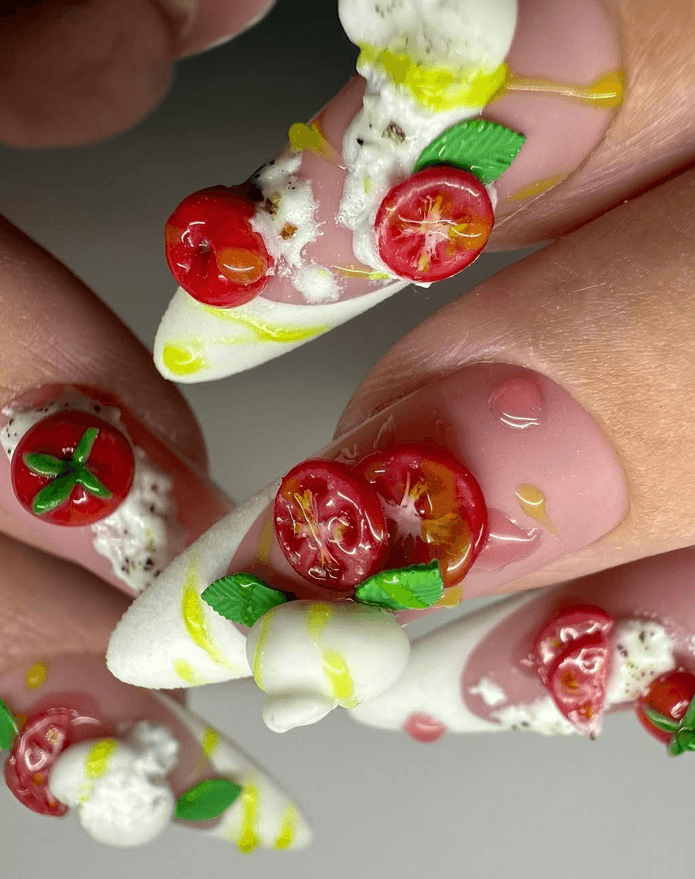Food Nail Theme — variation 10