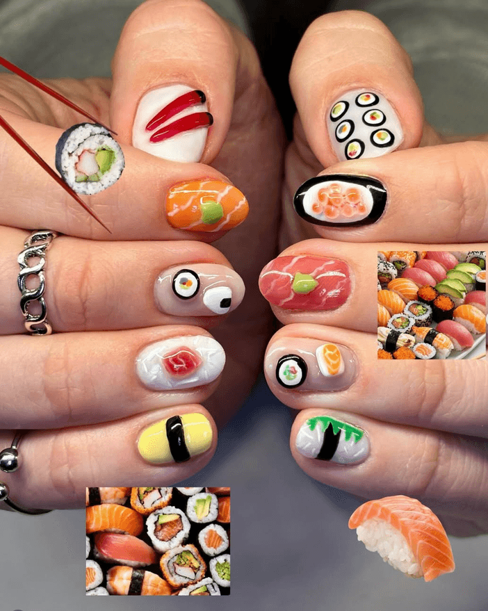 Food Nail Theme — variation 2