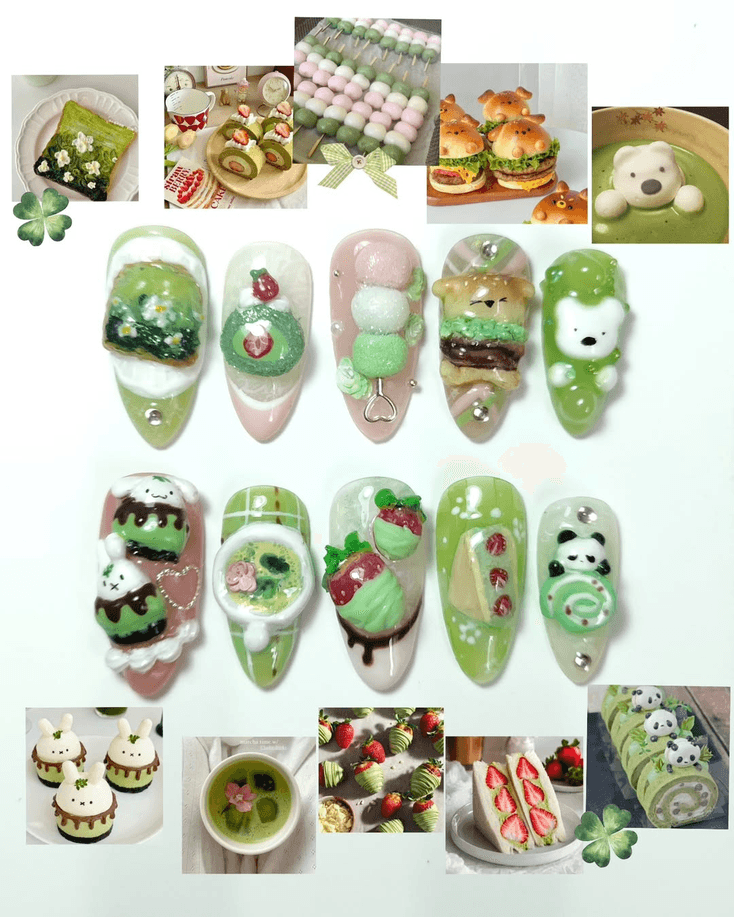 Food Nail Theme — variation 5
