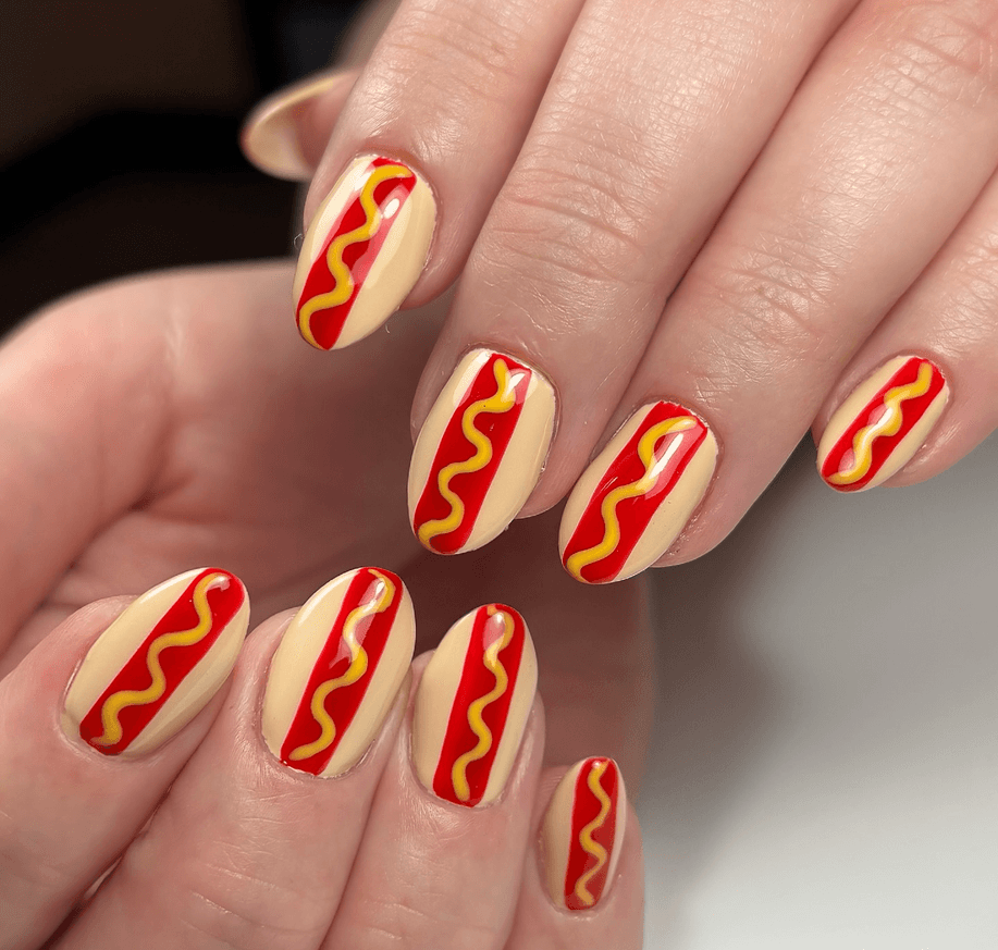 Food Nail Theme — variation 7