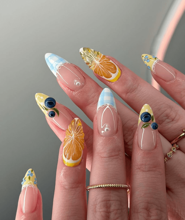 Fruit Nail Theme — variation 1