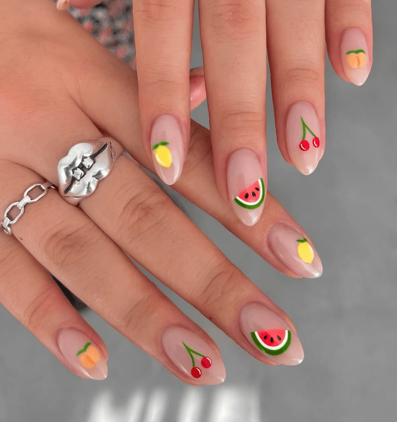 Fruit Nail Theme — variation 3