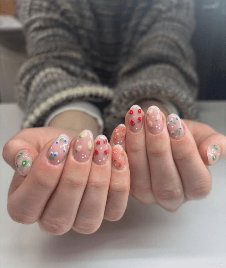 Fruit Nail Theme — variation 5