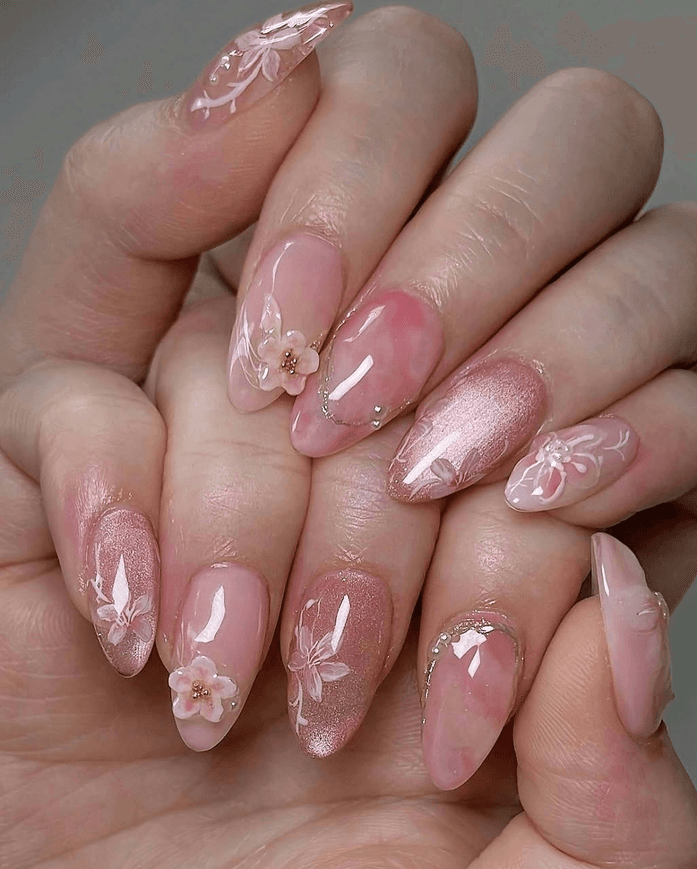 Sakura Nail Theme — variation 3