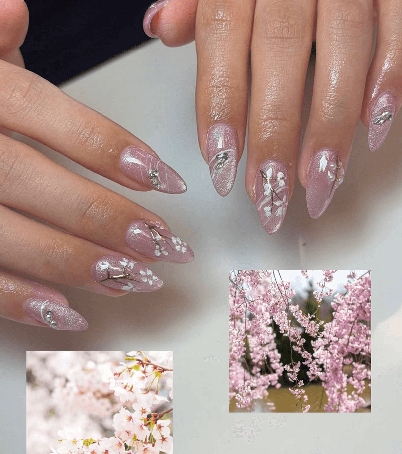 Sakura Nail Theme — variation 8