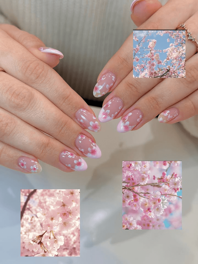 Sakura Nail Theme — variation 9